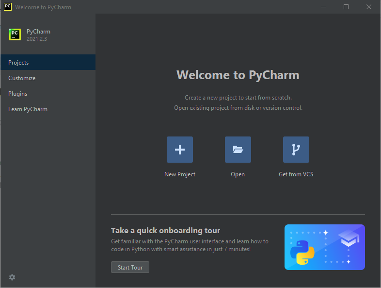 Licencia de uso de PyCharm