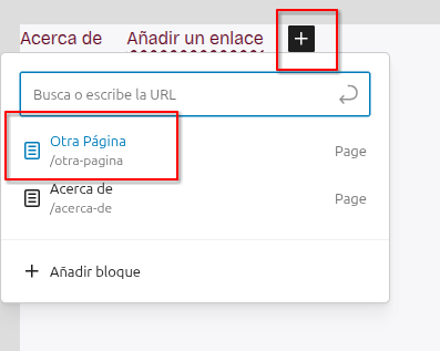 Editando el Menú de Navegación